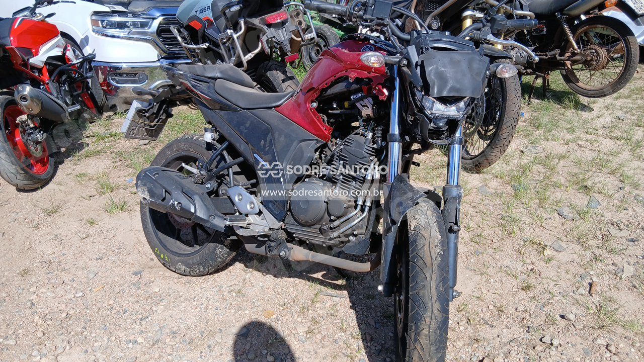Yamaha Fz25 Fazer 2024 em leilão em São José dos Pinhais/PR - Lote 2