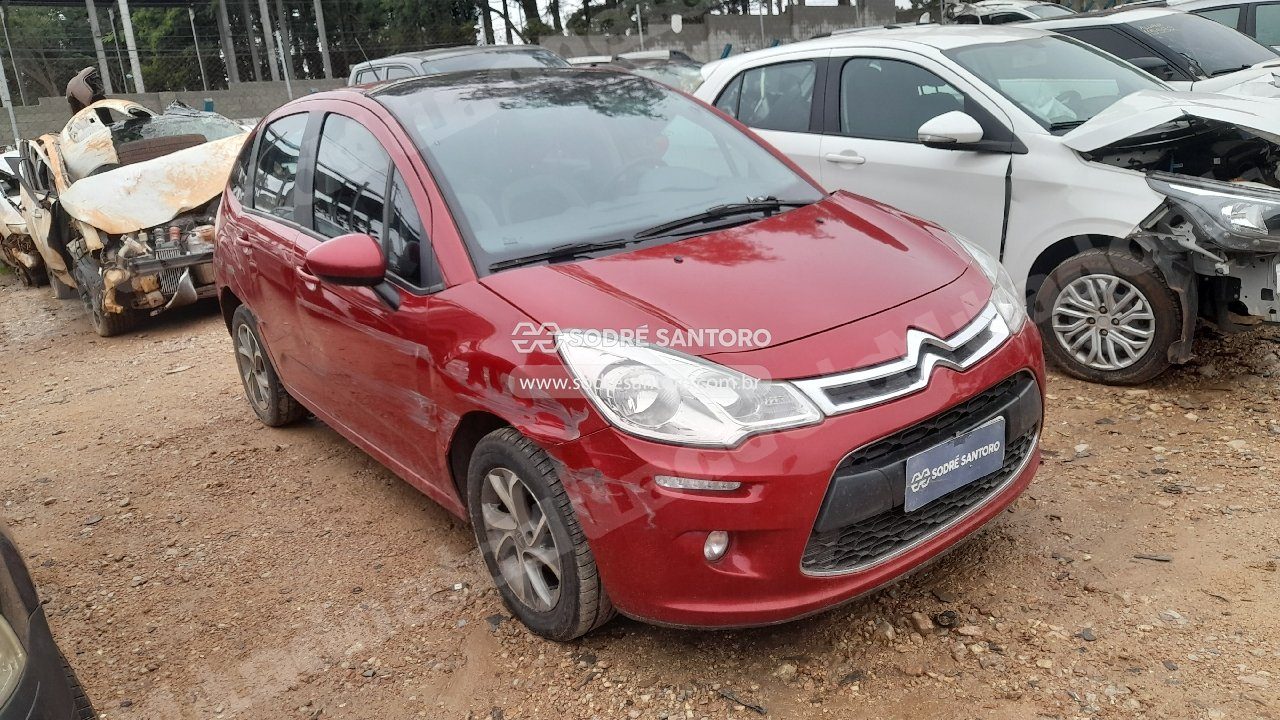 Citroen C3 Tendance Bva 2015 em leilao em São José dos Pinhais/PR