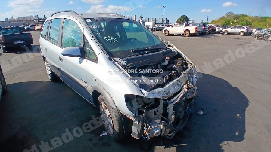 Chevrolet Zafira Comfort 2008 em leilão em Guarulhos/SP