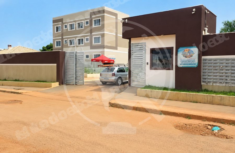 Apartamento de 46 m2 em leilão em Valparaíso de Goiás/GO - Lote 1