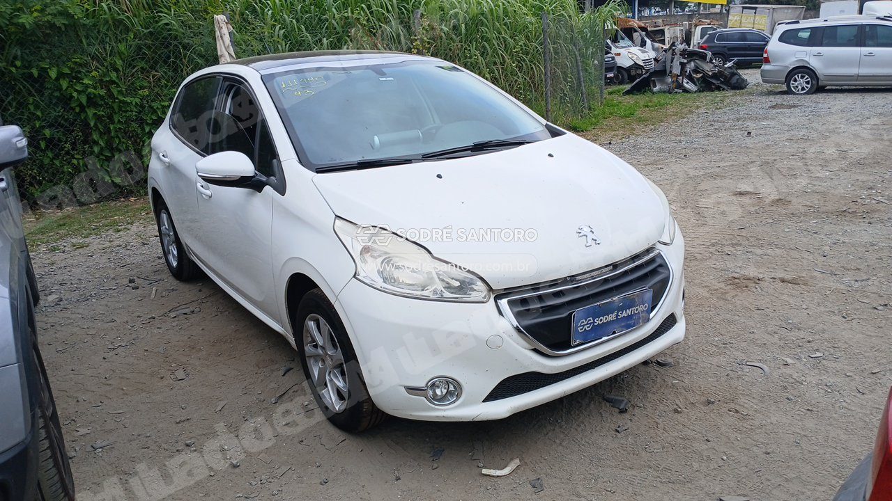 Peugeot 208 Allure 2014 em leilão em Guarulhos/SP