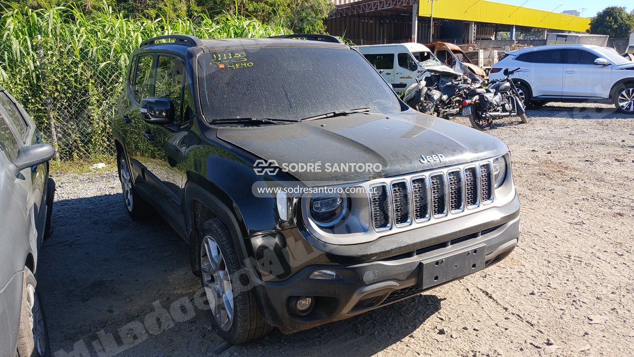Jeep Renegade Limited 2020 em leilao em Guarulhos/SP