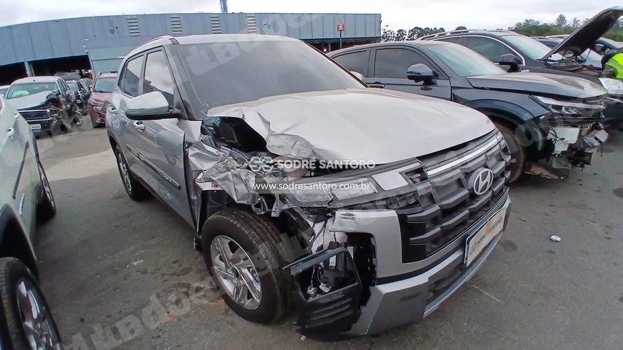 Hyundai Creta 1Tf Comfort 2025 em leilão em Guarulhos/SP