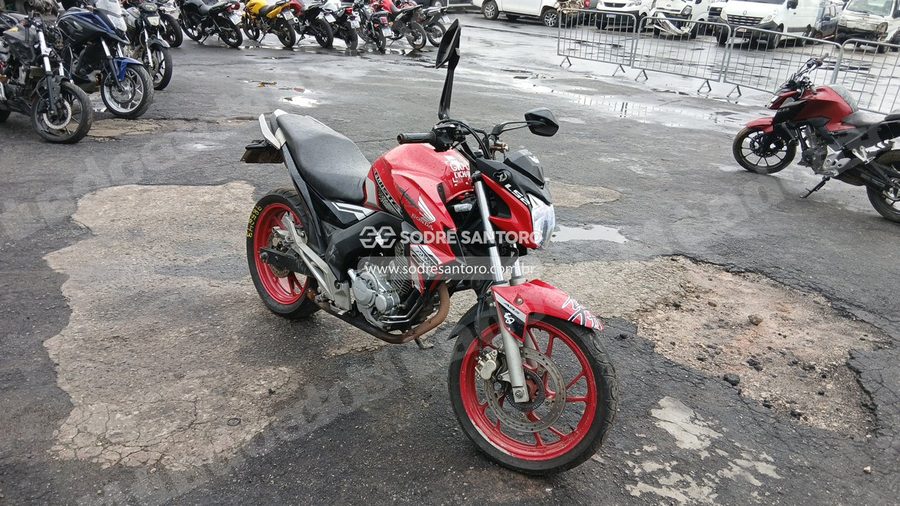 Honda Cb 250F Twister Abs 2021 em leilão em Guarulhos/SP