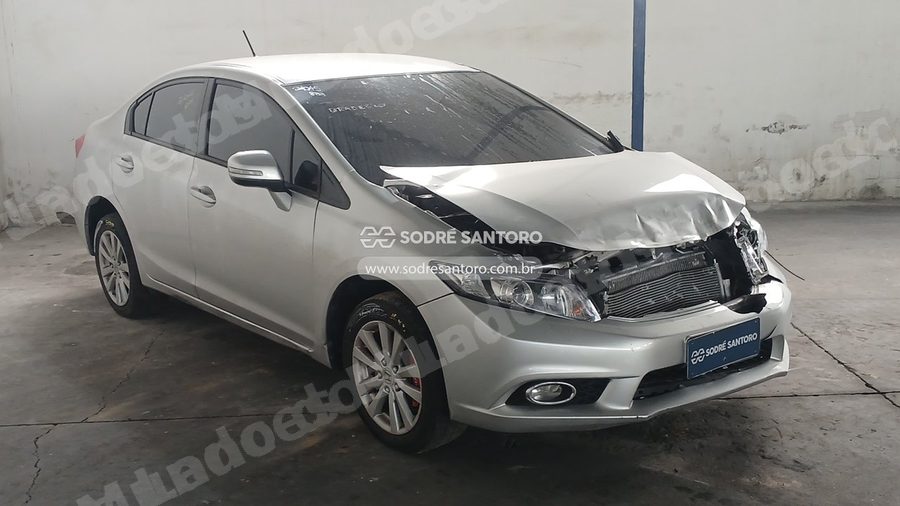 Honda Civic Lxr 2014 em leilão em Caçapava/SP
