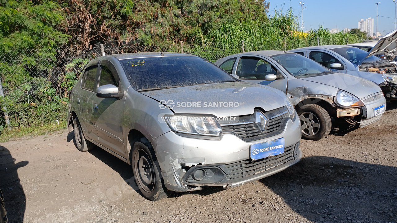 Renault Logan Expr 1016V 2014 em leilao em Guarulhos/SP