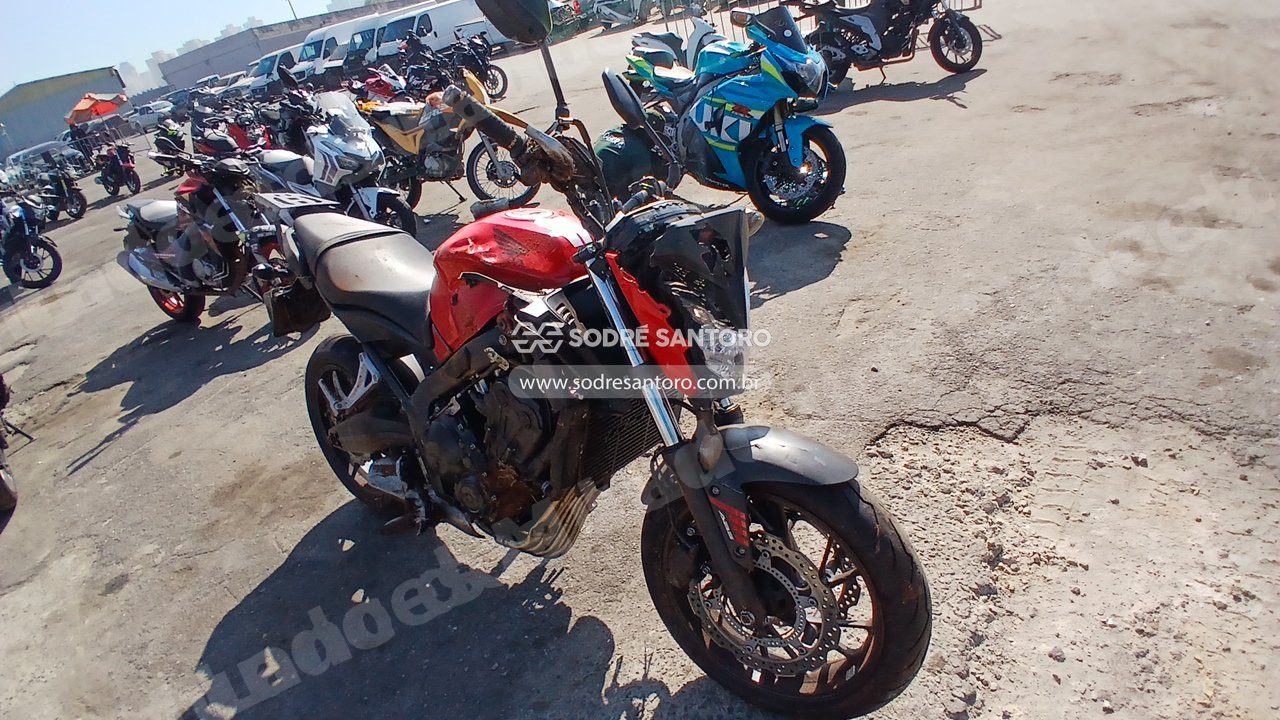 Honda Cb 650F 2019 em leilão em Brasil