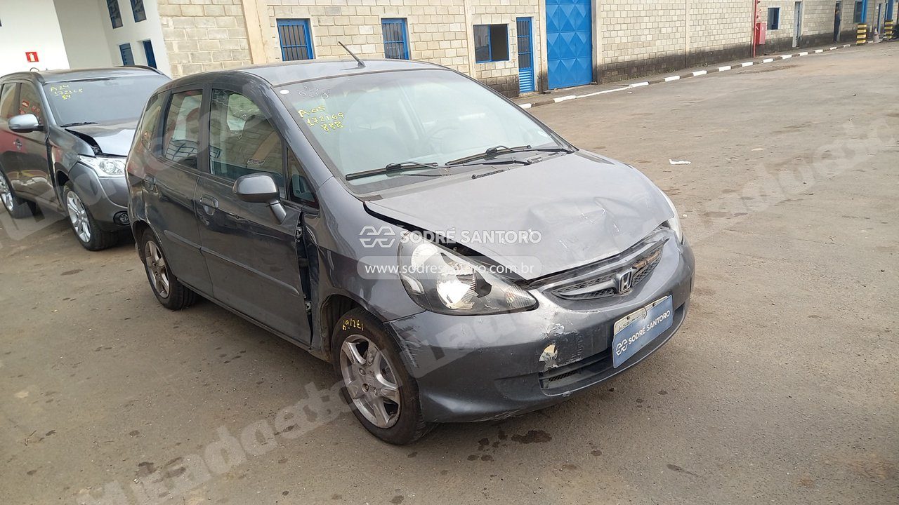 Honda Fit Lx 2007 em leilao em Monte Mor/SP