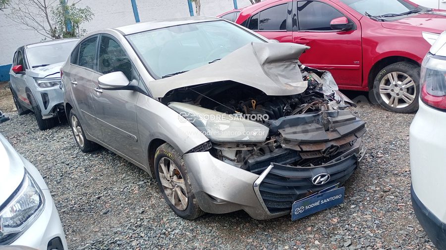 Hyundai Hb20S 1.6A Comf 2016 em leilão em São José dos Pinhais/PR