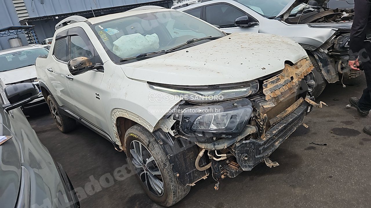 Fiat Toro Volcano At D4 2019 em leilão em Brasil