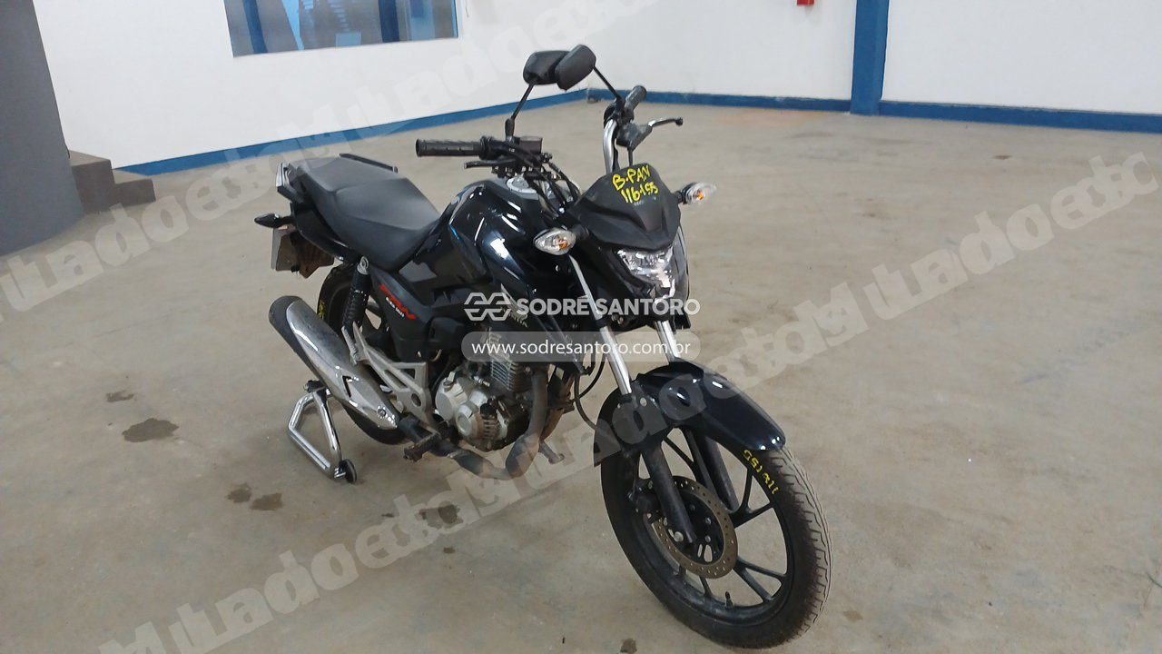 Honda Cg 160 Fan 2026 em leilão em São José dos Pinhais/PR - Lote 2