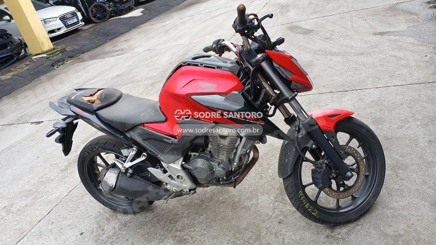 Honda Cb 300F Twister Abs 2023 em leilão em Guarulhos/SP