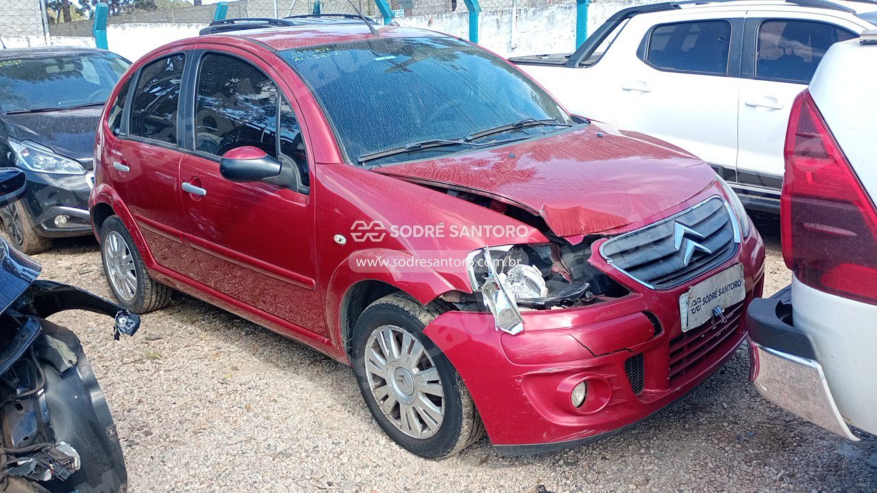 Citroen C3 Excl 14 Flex 2011 em leilao em São José dos Pinhais/PR