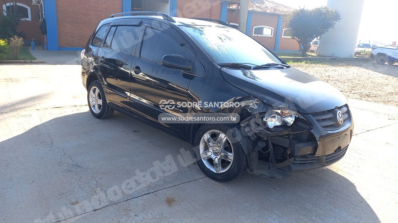 Volkswagen Spacefox Sportline 2009 em leilao em Cesário Lange/SP