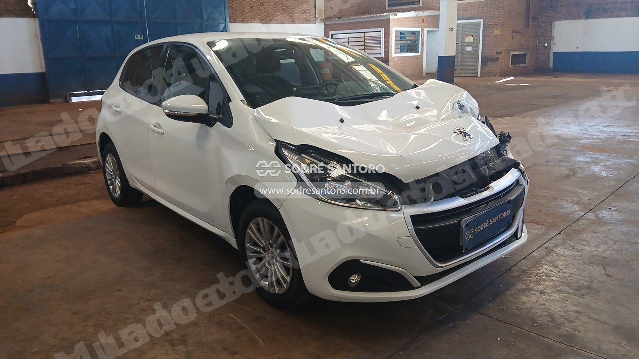 Peugeot 208 Active 2019 em leilao em Sertãozinho/SP
