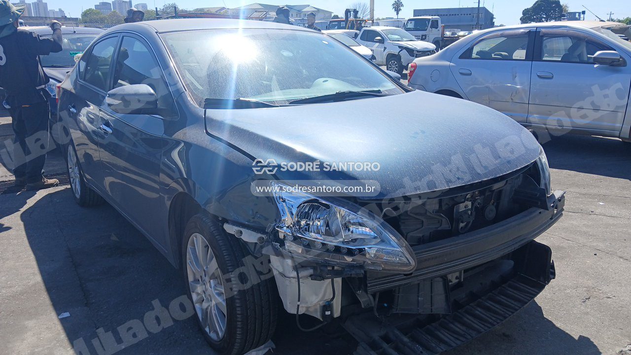 Nissan Sentra 20Sl Cvt 2016 em leilão em Guarulhos/SP