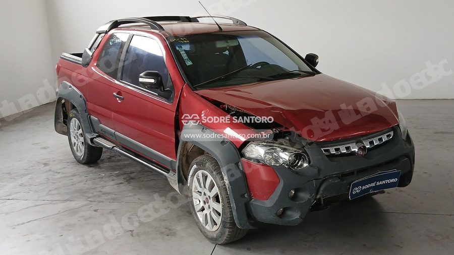 Fiat Strada Adventure Cd 2015 em leilão em Caçapava/SP