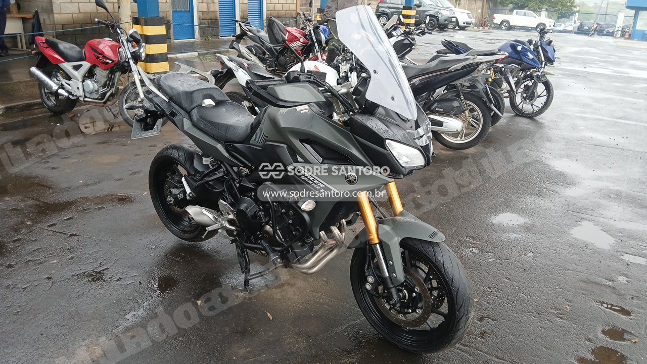 Yamaha Mt09 Tracer 2023 em leilão em Monte Mor/SP