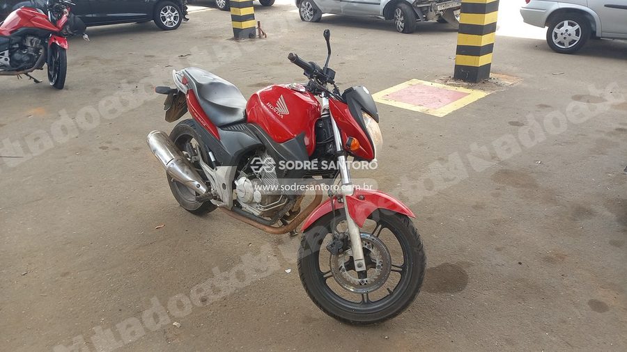 Honda Cb 300R 2011 em leilão em Monte Mor/SP