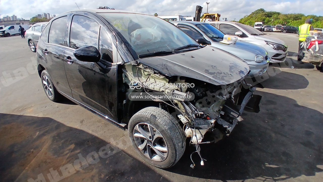 Citroen C3 Ptech M Attr 2017 em leilao em Brasil