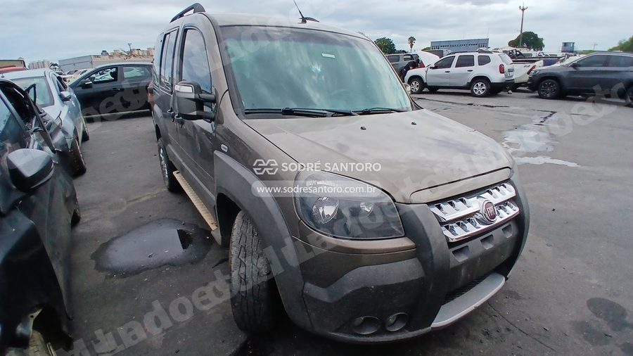 Fiat Doblo Adv 1.8 Flex 2015 em leilão em Guarulhos/SP