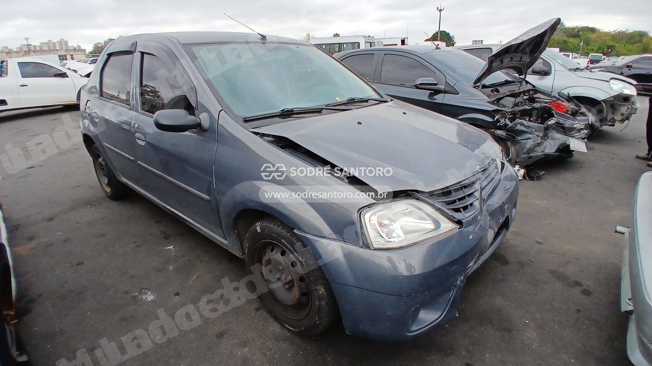 Renault Logan Exp 16 2009 em leilao em Brasil