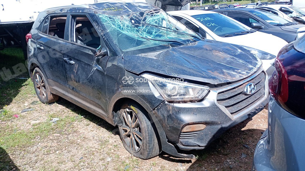 Hyundai Creta 20A Presti 2019 em leilão em São José dos Pinhais/PR
