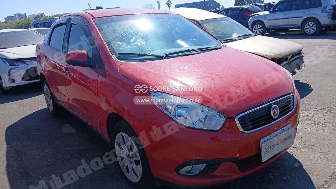 Fiat Siena Attractiv 1.4 2018 em leilão em Brasil