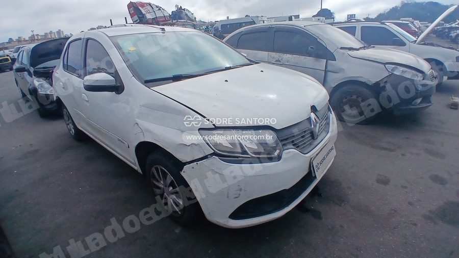 Renault Logan Auth 10 2017 em leilão em Guarulhos/SP