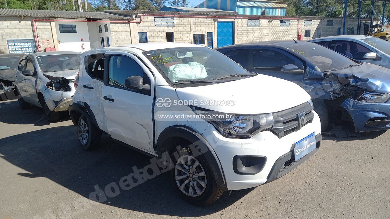 Fiat Mobi Like 2021 em leilao em Monte Mor/SP
