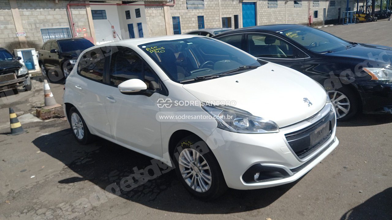 Peugeot 208 Act Pack Mt 2017 em leilão em Monte Mor/SP