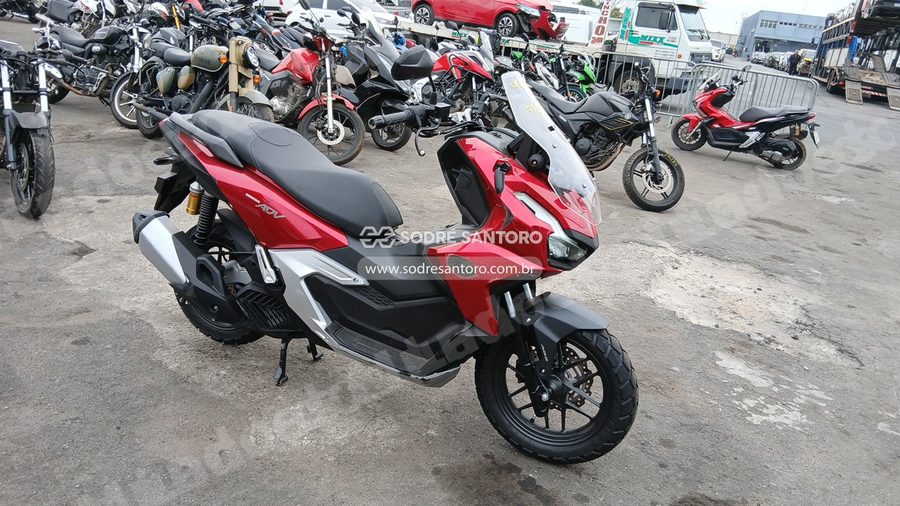 Honda Adv 160 2027 em leilão em Guarulhos/SP