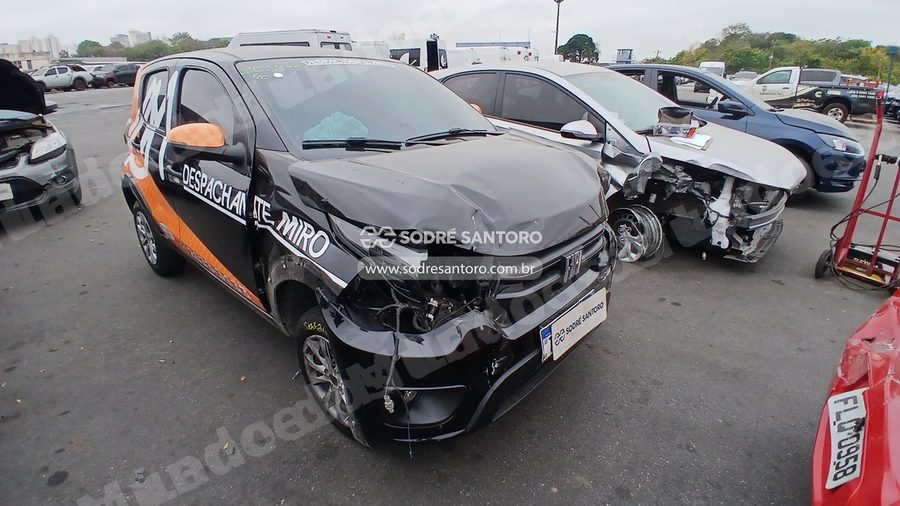 Fiat Mobi Like 2025 em leilão em Guarulhos/SP