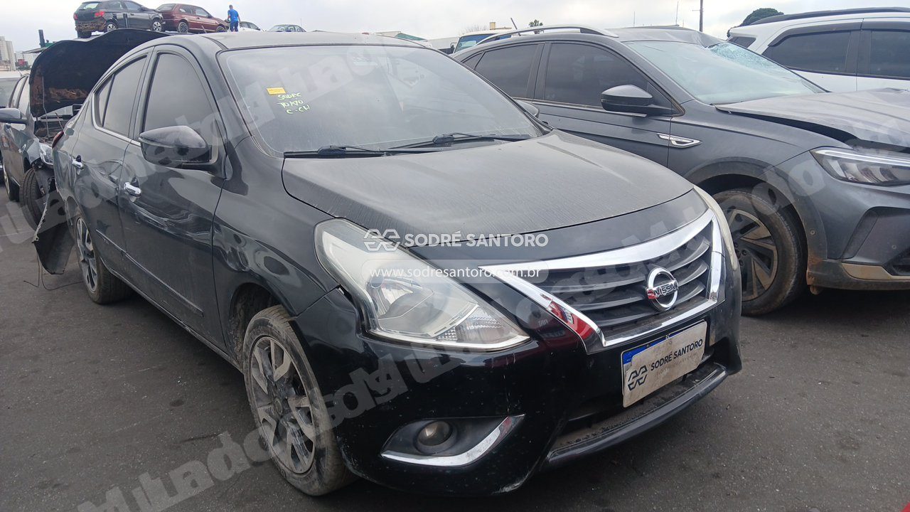 Nissan Versa 16 Unique 2016 em leilao em Brasil