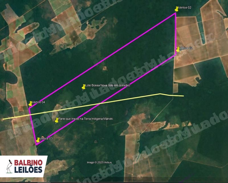 Terreno em leilao em Brasnorte/MT
