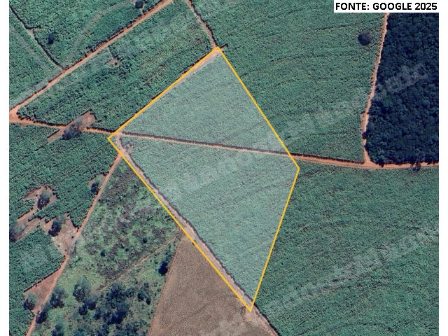 Imóvel rural de 48400 m2 em leilão em Ipiaçu/MG