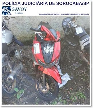 Yamaha Modelo 2018 em leilão em Campos do Jordão/SP