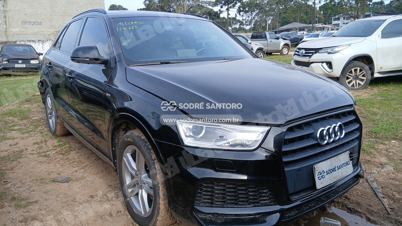 Audi Q3 1.4Tfsi 2018 em leilao em São José dos Pinhais/PR