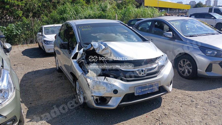 Honda Fit Lx 2016 em leilão em Guarulhos/SP