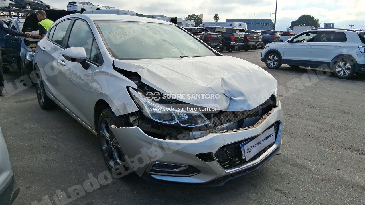 Chevrolet Cruze Lt Hb At 2017 em leilao em Brasil