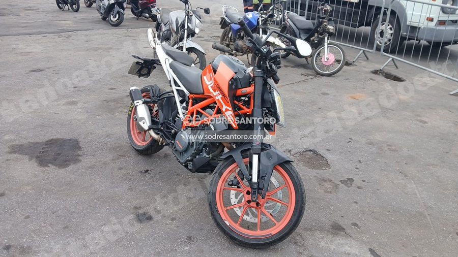 Ktm 390 Duke 2020 em leilão em Guarulhos/SP