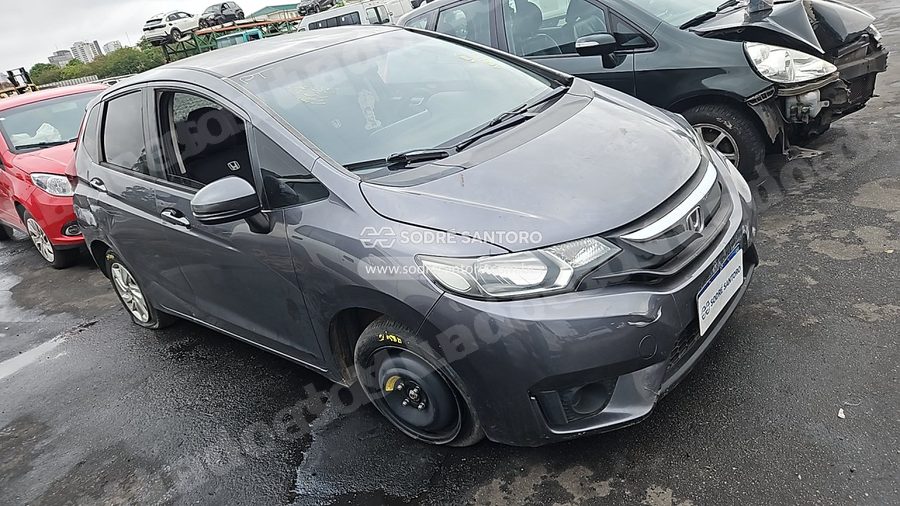 Honda Fit Lx Cvt 2017 em leilão em Guarulhos/SP