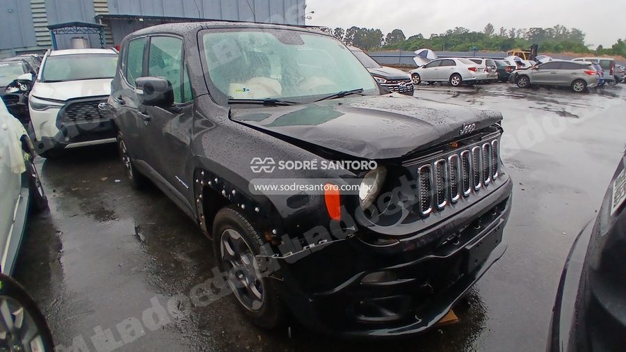 Jeep Renegade Sport At 2016 em leilão em Guarulhos/SP