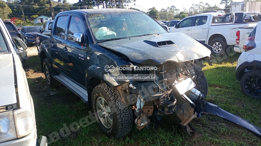 Toyota Hilux Cd4X4 Srv 2009 em leilão em São José dos Pinhais/PR
