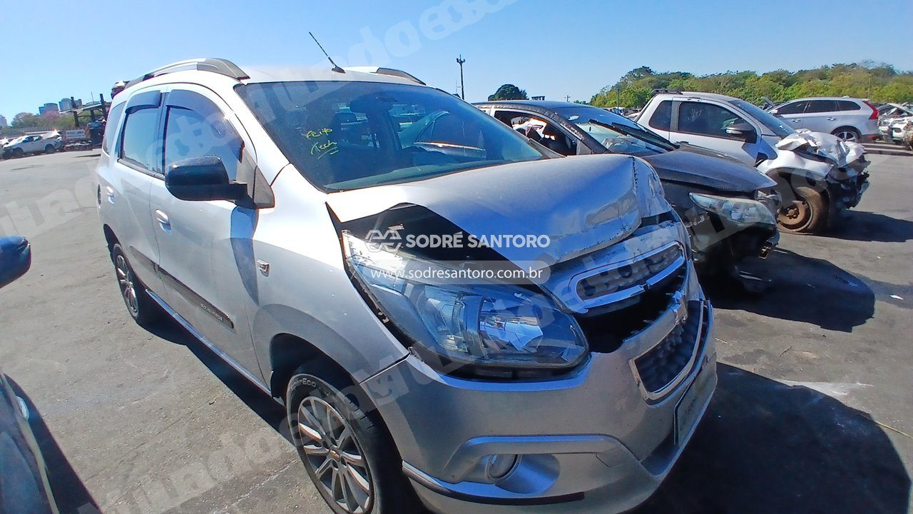 Chevrolet Spin 1.8L At Lt Adv 2014 em leilao em Brasil
