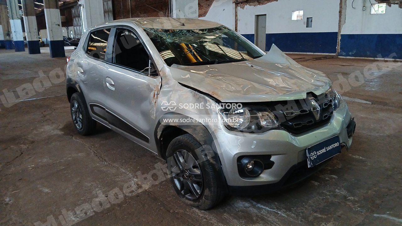 Renault Kwid Intens 10Mt 2021 em leilão em Sertãozinho/SP
