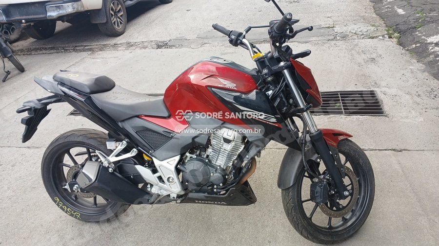 Honda Cb 300F Twister Abs 2025 em leilão em Guarulhos/SP