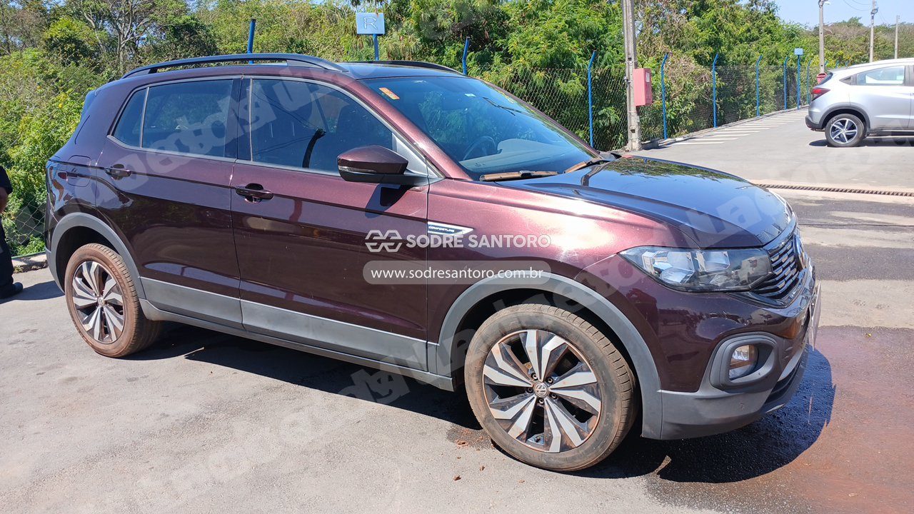 Volkswagen T Cross Cl Tsi Ad 2021 em leilao em Brasil