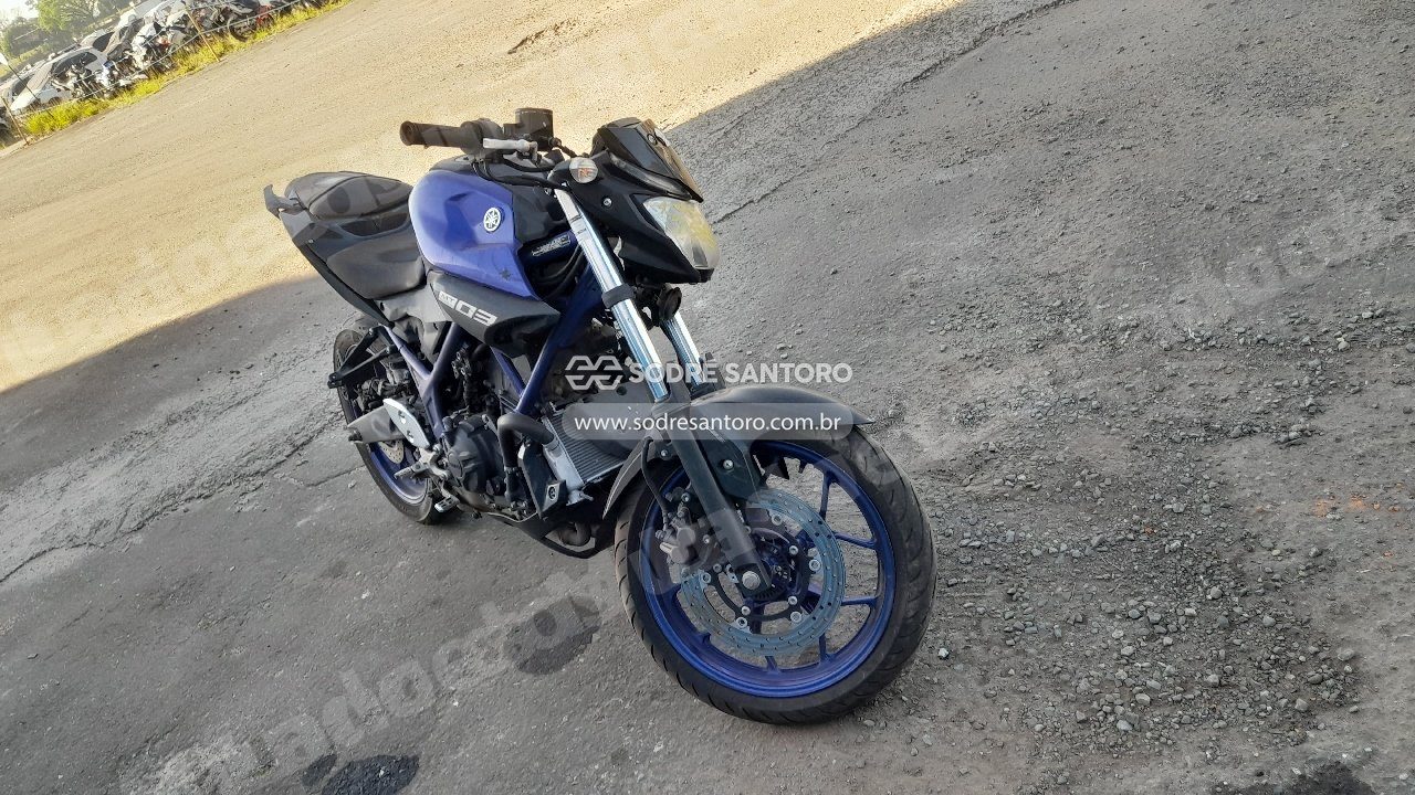 Yamaha Mt03 Abs 2020 em leilao em Monte Mor/SP