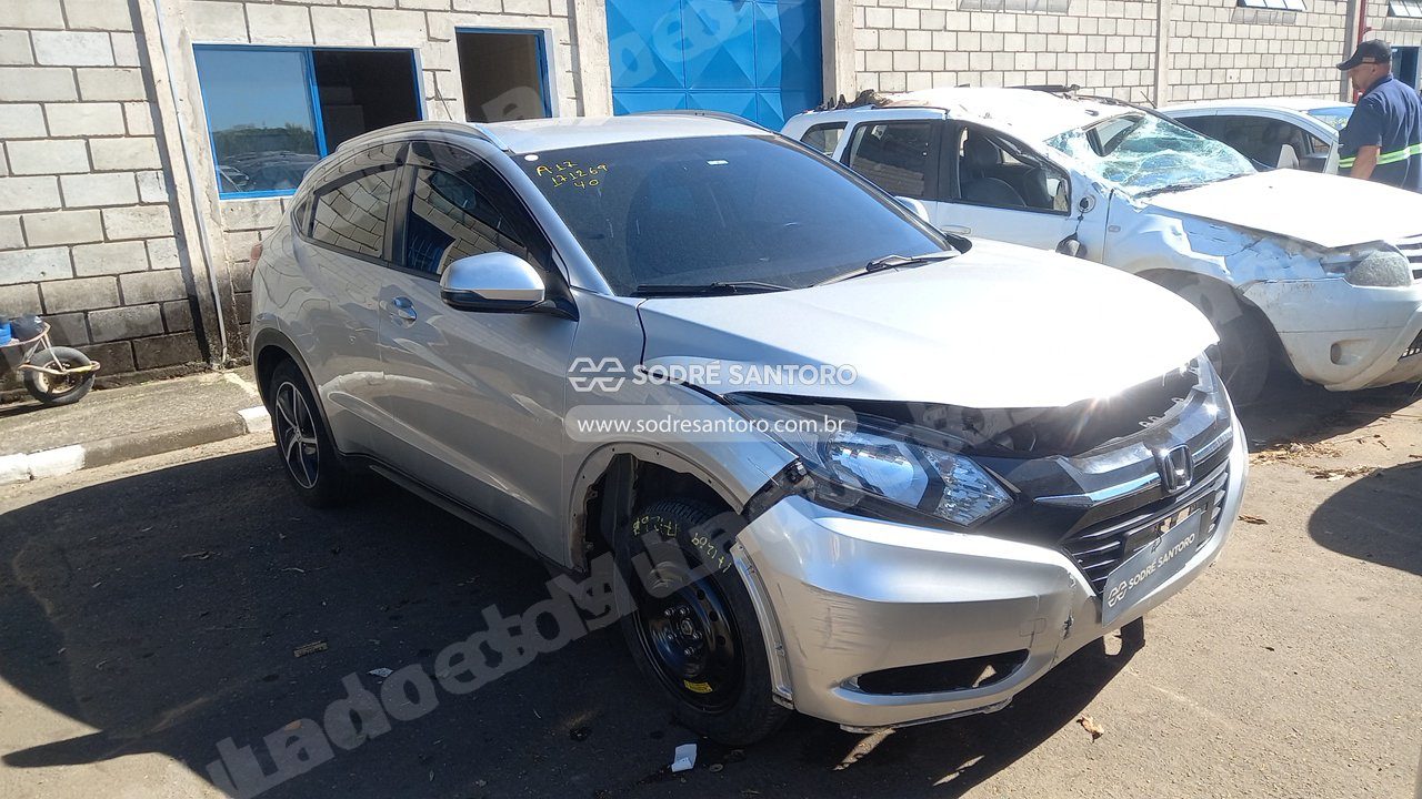 Honda Hr-V Ex Cvt 2016 em leilao em Monte Mor/SP